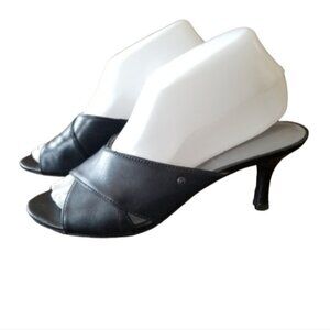Rockport Adiprene‎ by Adidas Black Heels 8 Leather